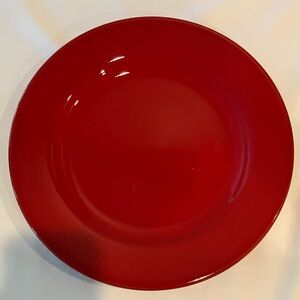 Noble Excellence Candy Apple Red Dinner Plates 11"